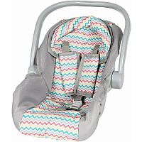 ZIG ZAG RAINBOW CAR SEAT CARRIER