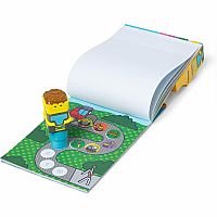 STICKER WOW BULLDOZER