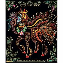 SCRATCH ART HORSES/UNICORNS