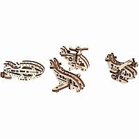 Ugears U-Fidgets Aircrafts (4 Pcs)