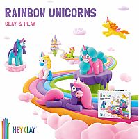 HEY CLAY RAINBOW UNICORNS