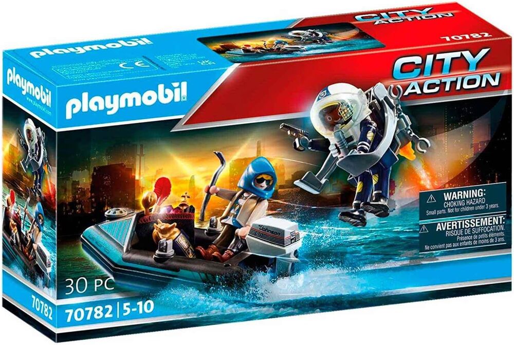 PM POLICE JET PACK W BOAT