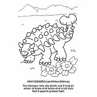 Dinosaurs Coloring Book