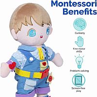 LIAM BUCKLE AND LEARN DOLL