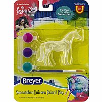 BREYER SUNCATCH UNICORN PAINT & PLAY