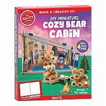 KLUTZ MINI COZY BEAR CABIN