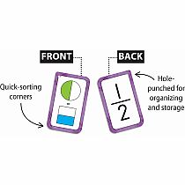 FRACTIONS FLASH CARDS TCR