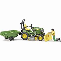 BRUDER JOHN DEERE LAWN TRACTOR