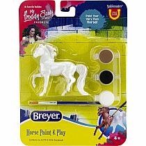 BREYER STBLM HORSE PAINT& PLAY