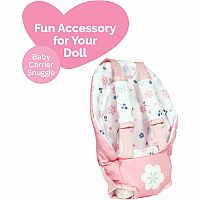 PINK BLOOMS BABY SNUGGLE CARRIAGE