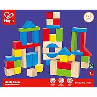MAPLE BLOCK SET 50 PC