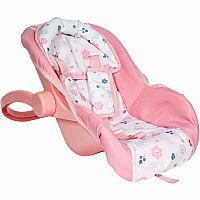 PINK BLOOMS CAR SEAT CARRIER
