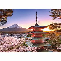 MT FUJI CHERRY BLOSSOM 1000 PC