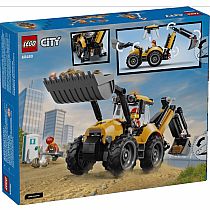 LEGO CITY YELLOW BACKHOE LOADER