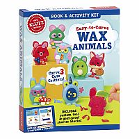 KLUTZ EASY TO CARVE WAX ANIMAL