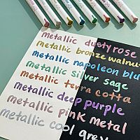 VIVID POP PAINT MARKERS METALLIC