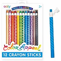 COLOR APPEEL CRAYON STICKS 12