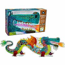 LEON THE DRAGON FLOOR PUZZLE 58pc