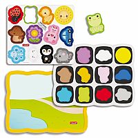 SMART PUZZLE FIRST COLORS WORD