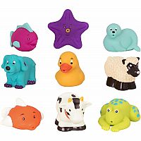 BATH BUDDIES 9 PC