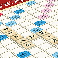Scrabble Deluxe Edition Game