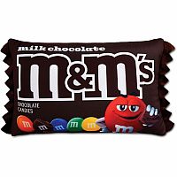 MILK CHOC M&MS CANDY PLUSH