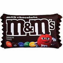 MILK CHOC M&MS CANDY PLUSH