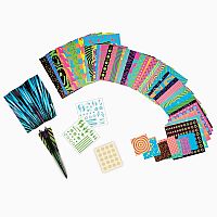 STUNT SQUADRON PAPER AIRPLANES NEON GLOW