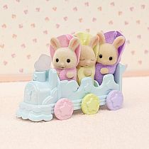 CC TRIPLETS BABY BATHTIME SET--CALICO CRITTERS