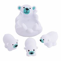 POLAR BEAR FAMILY BATH SET