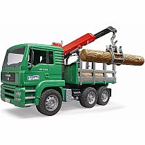Bruder Timber Truck with Loading Crane