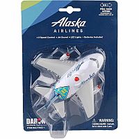 Alaska Airlines Pullback WLIGHT and Sound