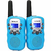 Retevis Walkie Talkies LT Blue w FLASHLIGHT