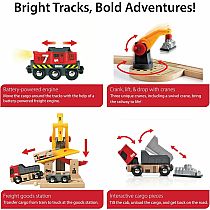 BRIO Cargo Railway Deluxe Set