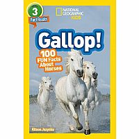 NGR NATIONALGEOGRAPHIC READERS  GALLOP 100 FUN FACTS HORSE--KITSON JAZYNKA