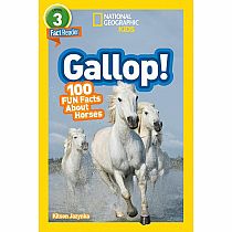 NGR NATIONALGEOGRAPHIC READERS  GALLOP 100 FUN FACTS HORSE--KITSON JAZYNKA