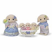 CC FLORA RABBIT FAMILY--CALICO CRITTERS