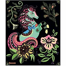 SCRATCH ART HORSES/UNICORNS