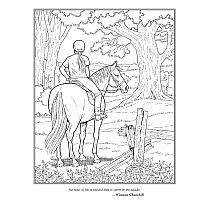The Horse Lovers' Coloring Book