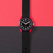 TIMEX WATCH TIME TEACHER BLACK