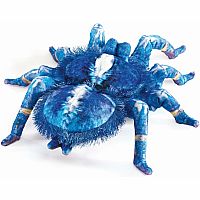 BLUE TARANTULA HAND PUPPET