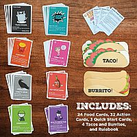TACO VS BURRITO CARD GAME