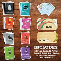 TACO VS BURRITO CARD GAME