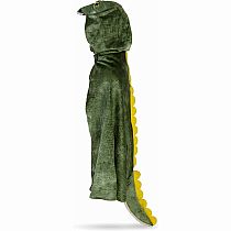 T-Rex Hooded Cape - Green