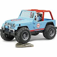 Bruder Jeep Cross Country Racer w/ Driver - Blue