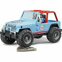 Bruder Jeep Cross Country Racer w/ Driver - Blue