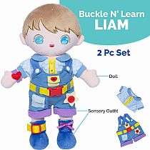 LIAM BUCKLE AND LEARN DOLL