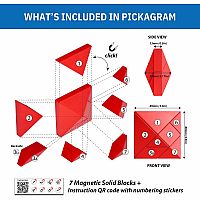PICKAGRAM 3D ART TANAGRAM MAGN