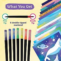 KLUTZ BRUSH PEN DOODLES