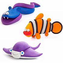 HEY CLAY OCEAN ANIMALS